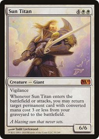 Sun Titan (M11) [Oversize Cards] | Card Citadel