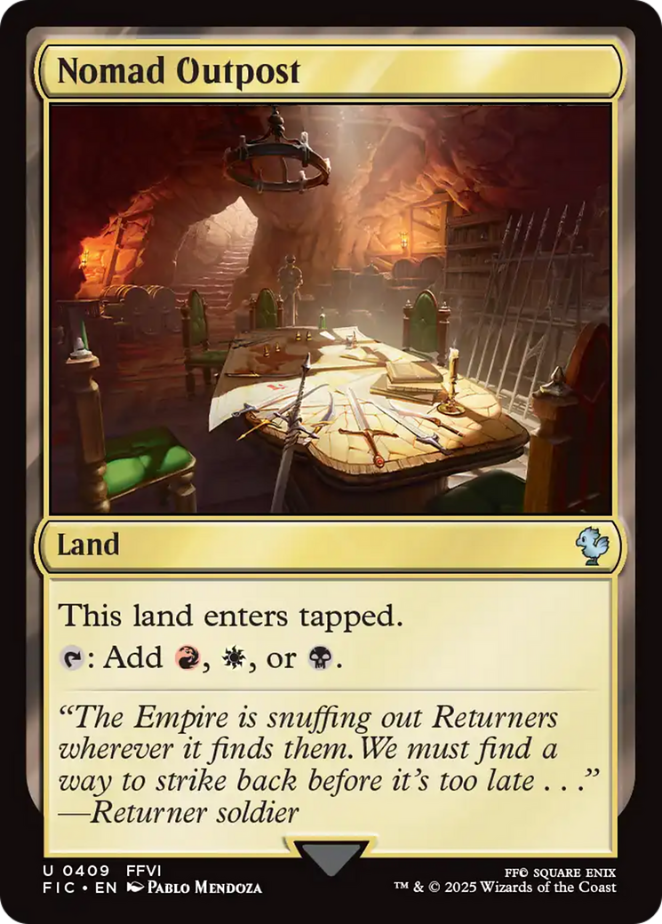 Nomad Outpost [FINAL FANTASY Commander] | Card Citadel