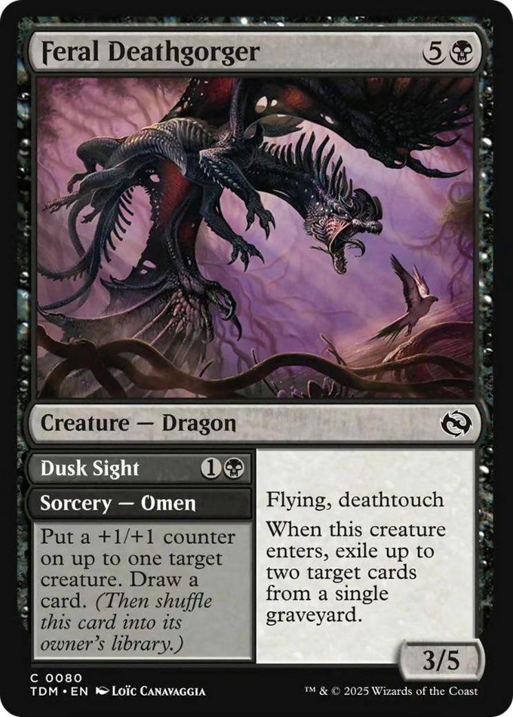 Feral Deathgorger [Tarkir: Dragonstorm] | Card Citadel