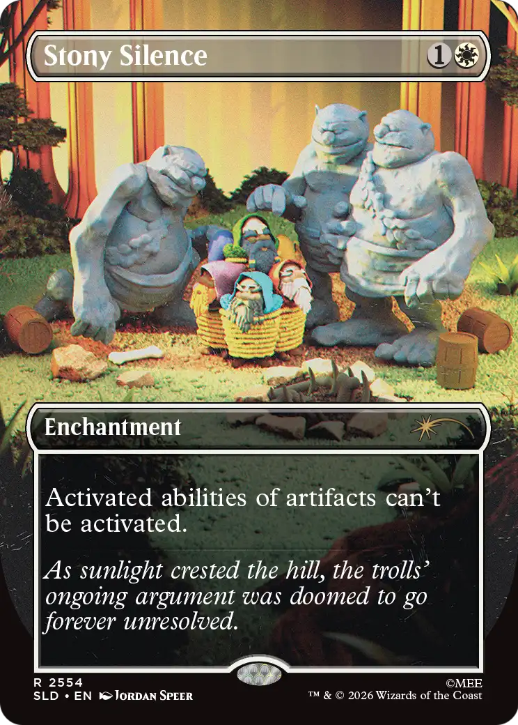 Stony Silence [Secret Lair Drop Series] | Card Citadel