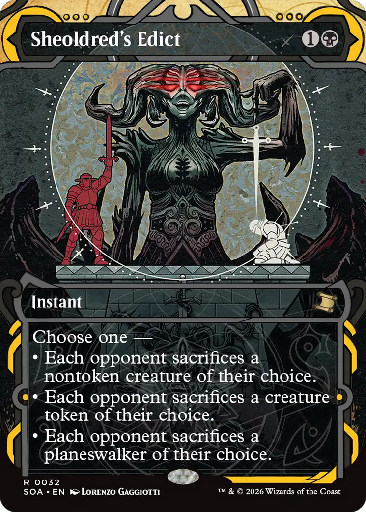 Sheoldred's Edict [Secrets of Strixhaven: Mystical Archive] | Card Citadel