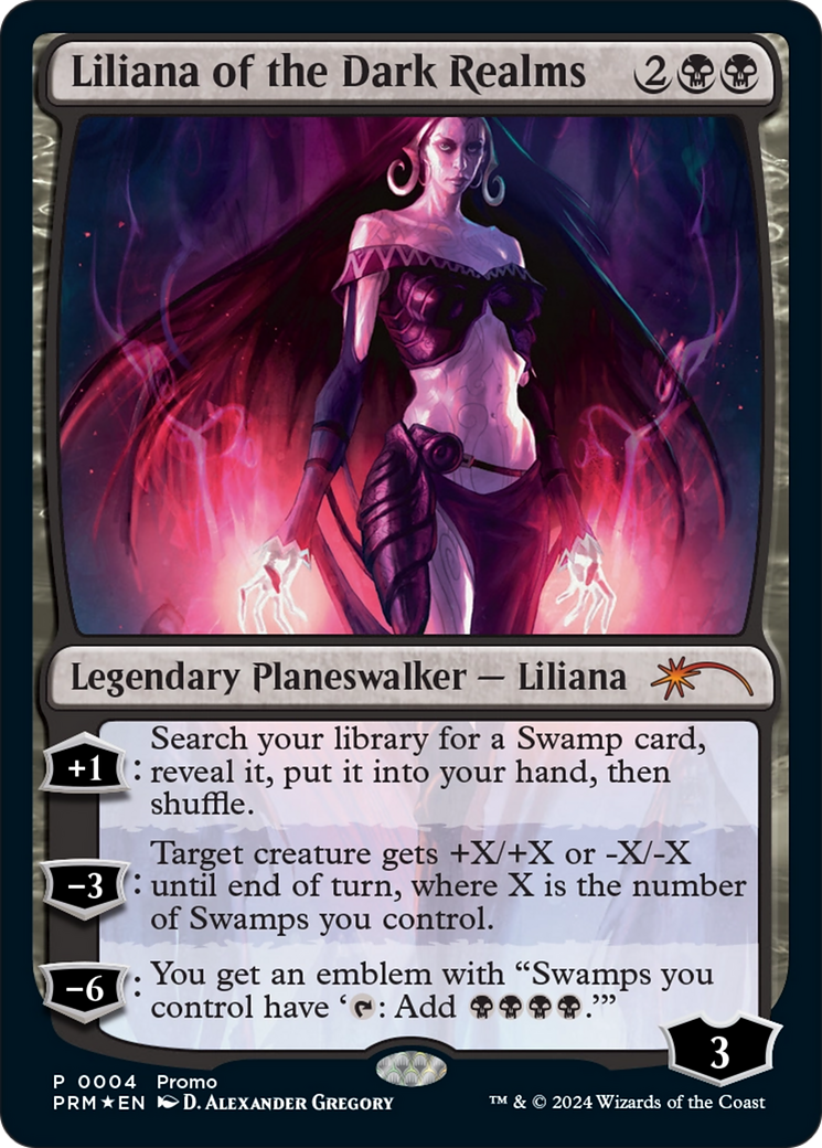 Liliana of the Dark Realms [Media Promos] | Card Citadel