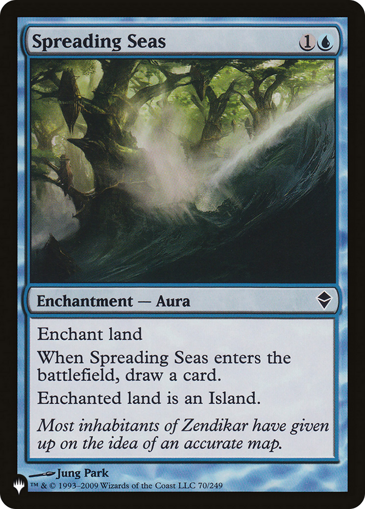 Spreading Seas [The List Reprints] | Card Citadel