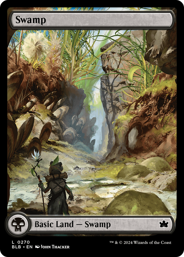 Swamp (0270) [Bloomburrow] | Card Citadel