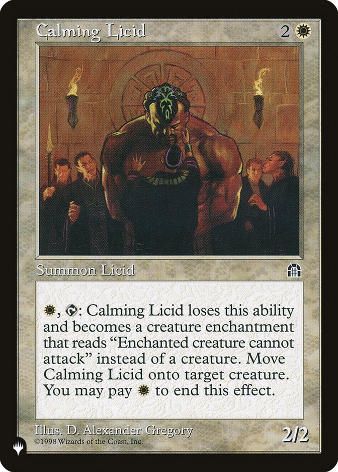 Calming Licid [The List] | Card Citadel