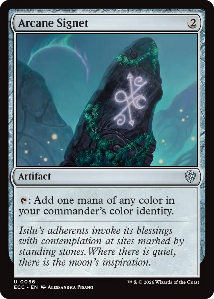 Arcane Signet (0056) [Lorwyn Eclipsed Commander] | Card Citadel