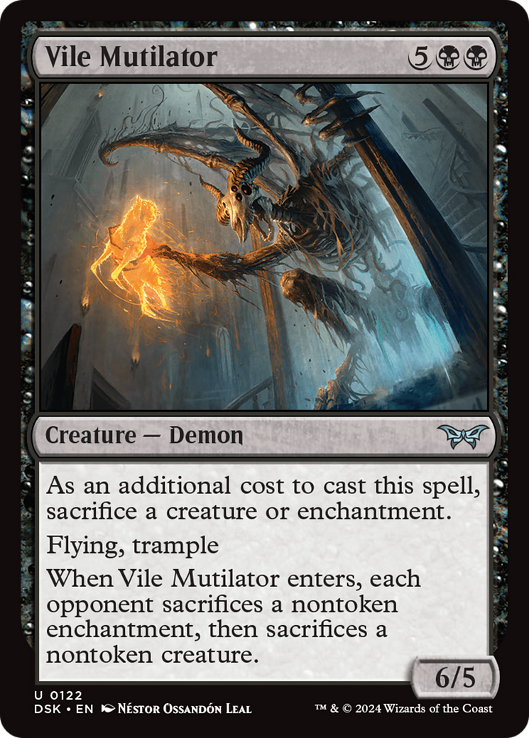 Vile Mutilator [Duskmourn: House of Horror] | Card Citadel