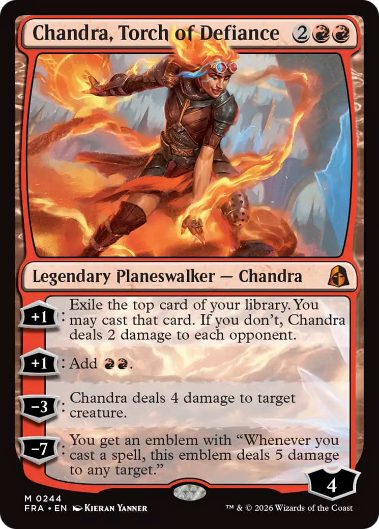 Chandra, Torch of Defiance [Reality Fracture] | Card Citadel