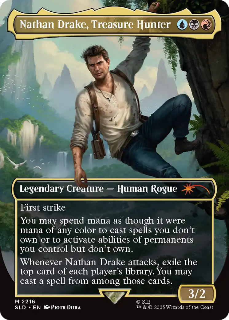 Nathan Drake, Treasure Hunter [Secret Lair Drop Series] | Card Citadel