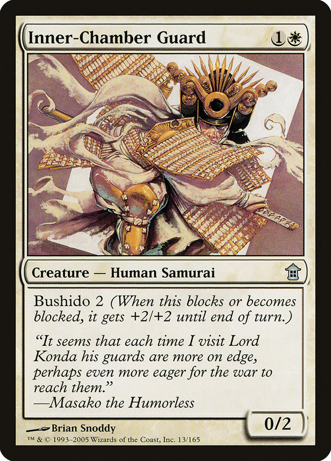 Inner-Chamber Guard [Saviors of Kamigawa] | Card Citadel