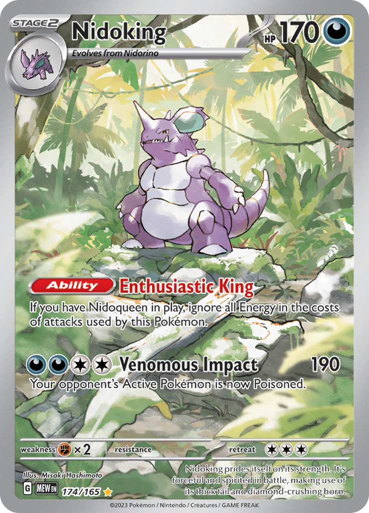 Nidoking (174/165) [Scarlet & Violet: 151] | Card Citadel