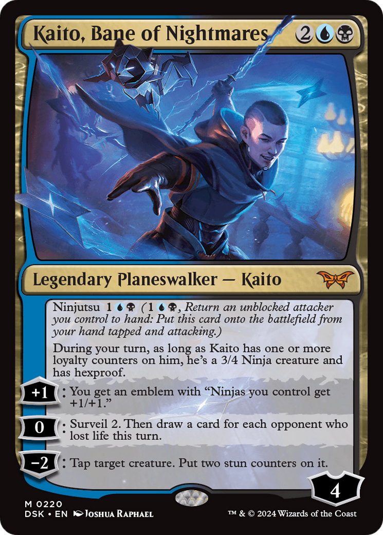 Kaito, Bane of Nightmares [Duskmourn: House of Horror] | Card Citadel