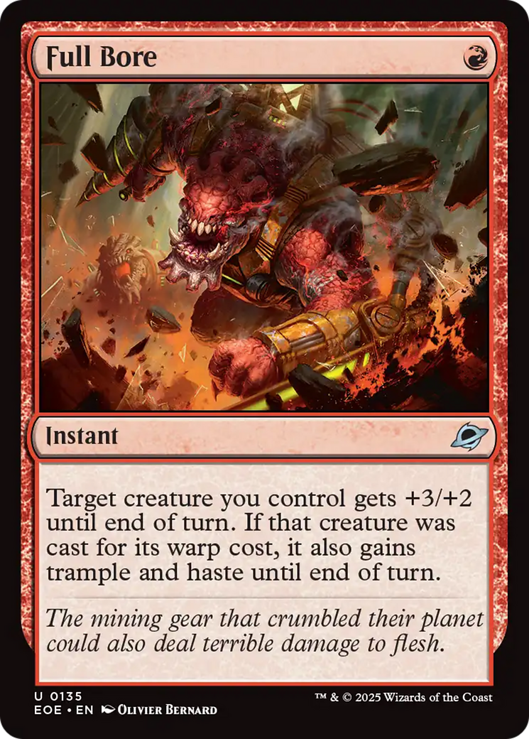 Full Bore [Edge of Eternities] | Card Citadel