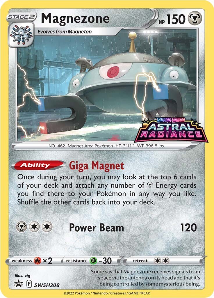 Magnezone (SWSH208) [Sword & Shield: Black Star Promos] | Card Citadel