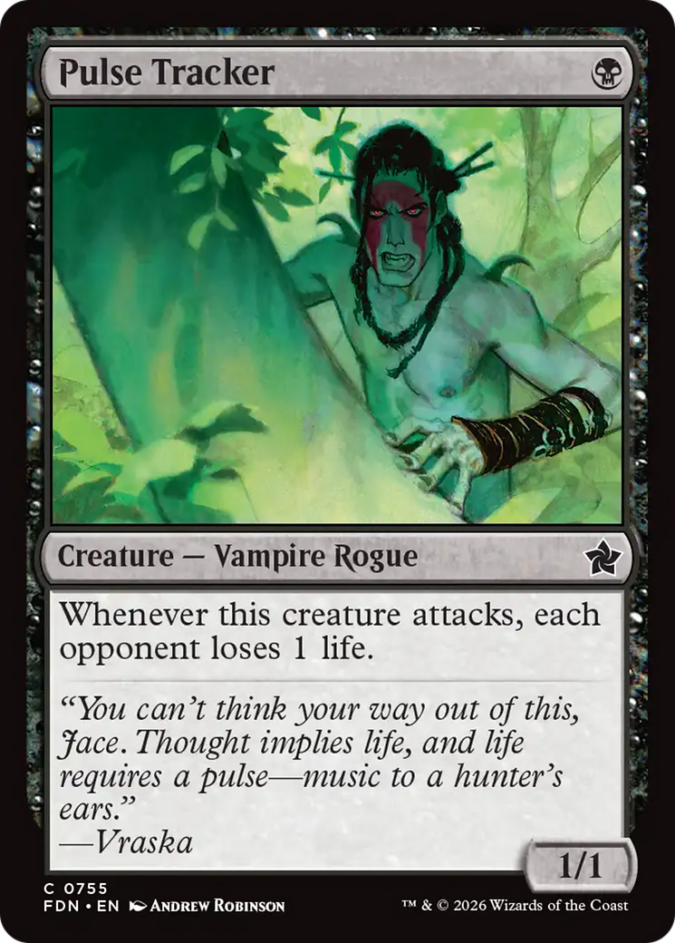 Pulse Tracker (0755) [Foundations] | Card Citadel