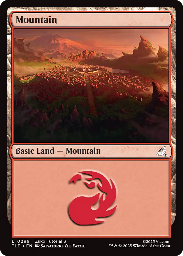 Mountain (0289) [Avatar: The Last Airbender: Eternal-Legal] | Card Citadel
