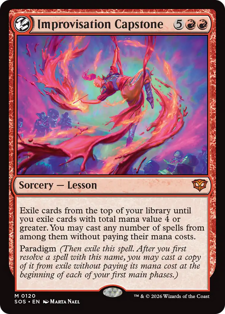 Improvisation Capstone [Secrets of Strixhaven] | Card Citadel