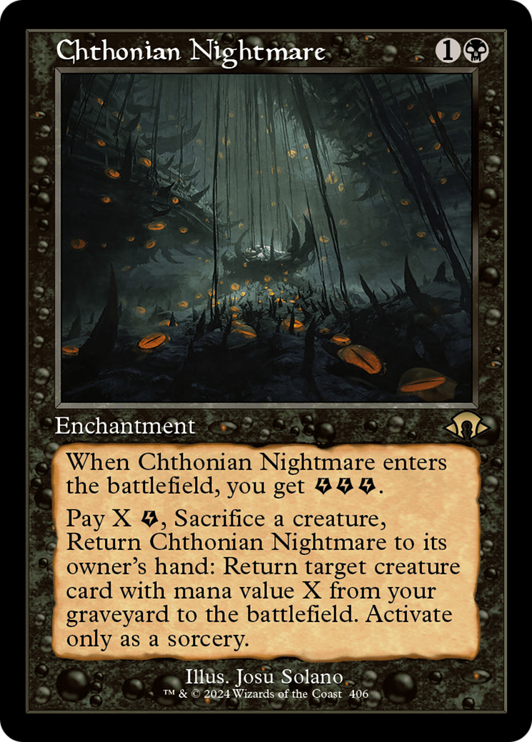 Chthonian Nightmare (Retro) [Modern Horizons 3] | Card Citadel