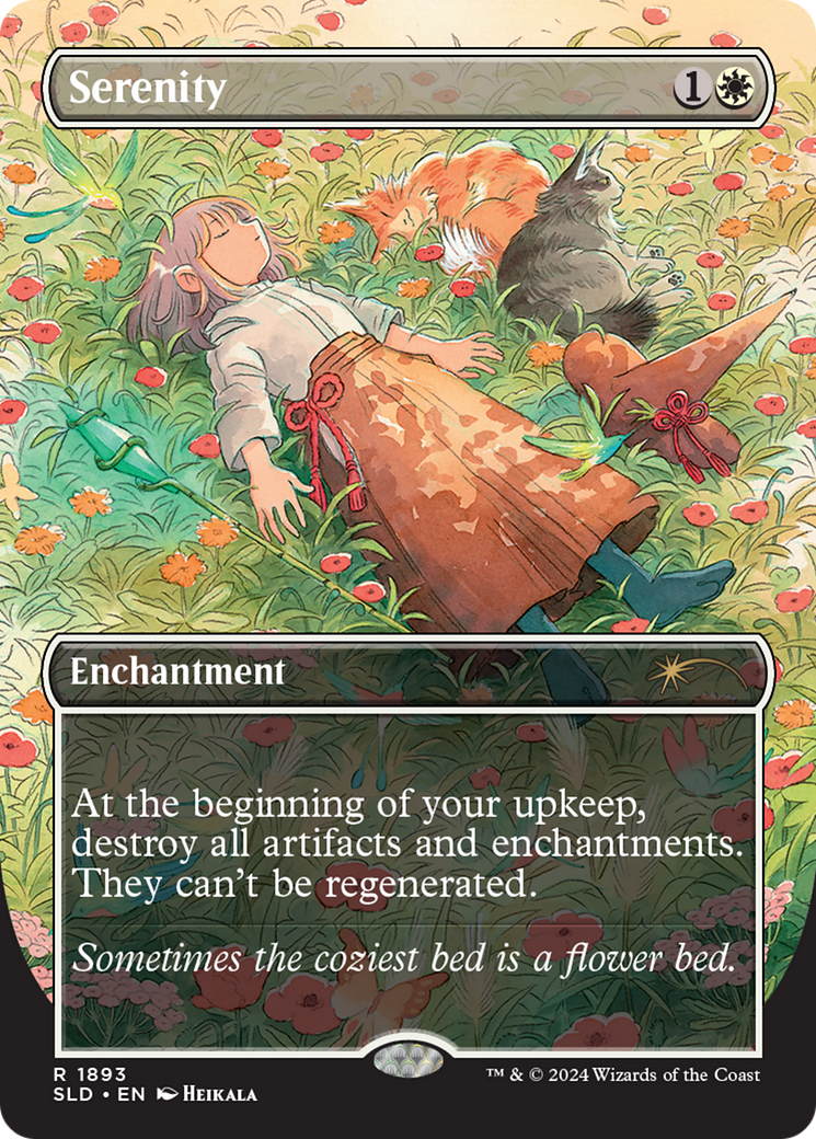 Serenity (Rainbow Foil) [Secret Lair Drop Series] | Card Citadel