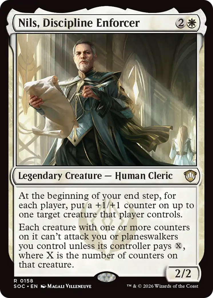 Nils, Discipline Enforcer [Secrets of Strixhaven Commander] | Card Citadel