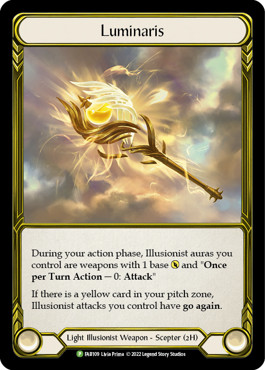 Luminaris (Golden) [FAB109] (Promo)  Cold Foil | Card Citadel