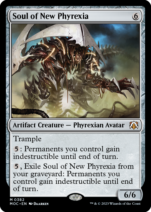 Soul of New Phyrexia [March of the Machine Commander] | Card Citadel