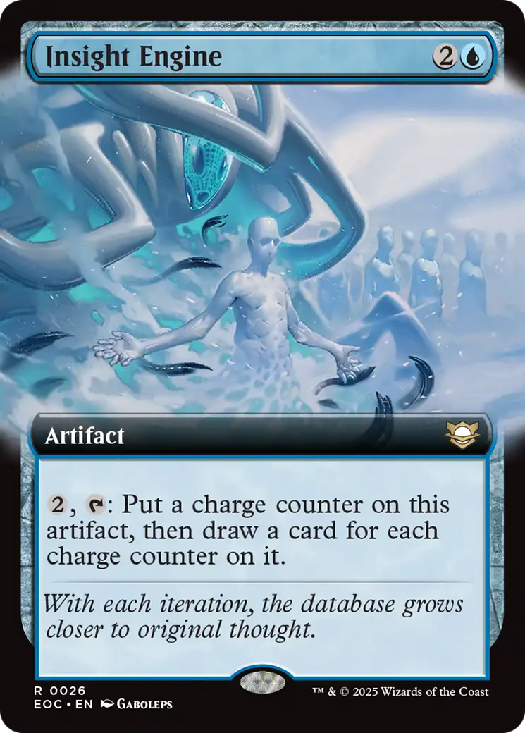 Insight Engine (Extended Art) [Edge of Eternities Commander] | Card Citadel