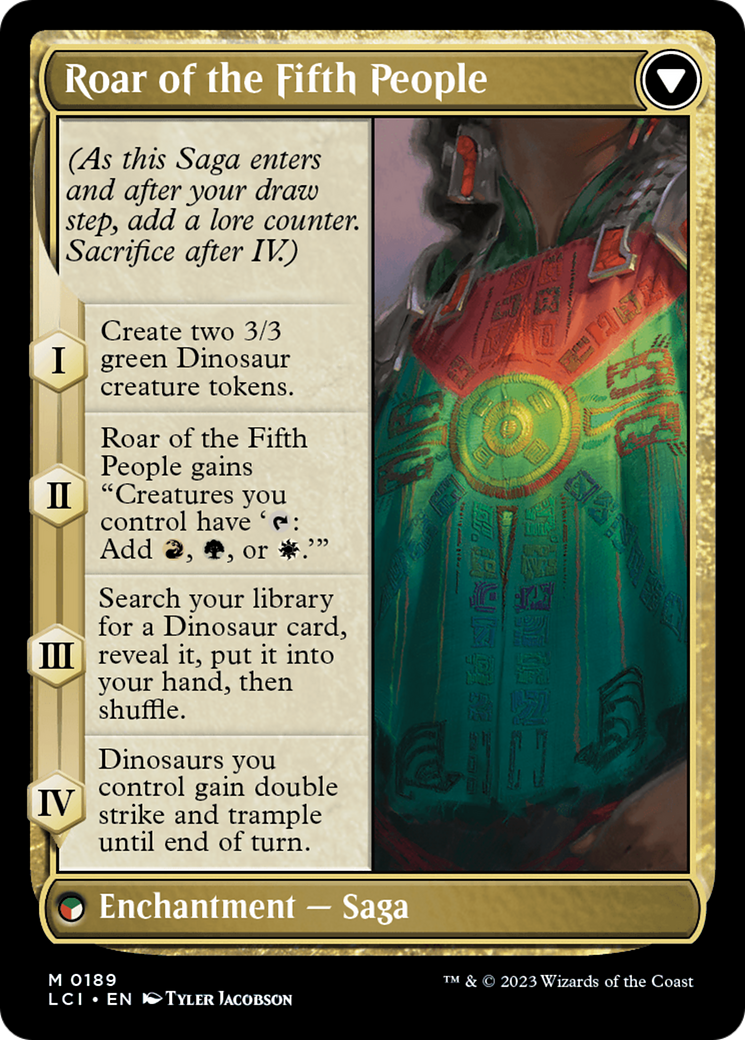 Huatli, Poet of Unity // Roar of the Fifth People [The Lost Caverns of Ixalan] | Card Citadel