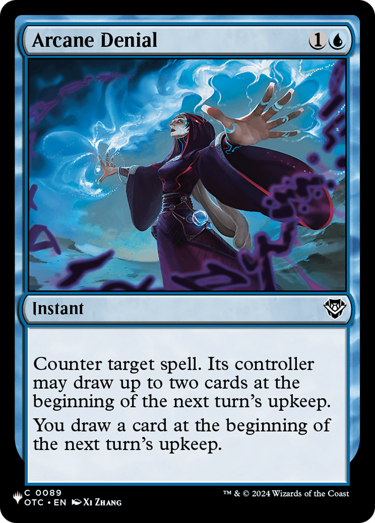 Arcane Denial (OTC) [The List] | Card Citadel