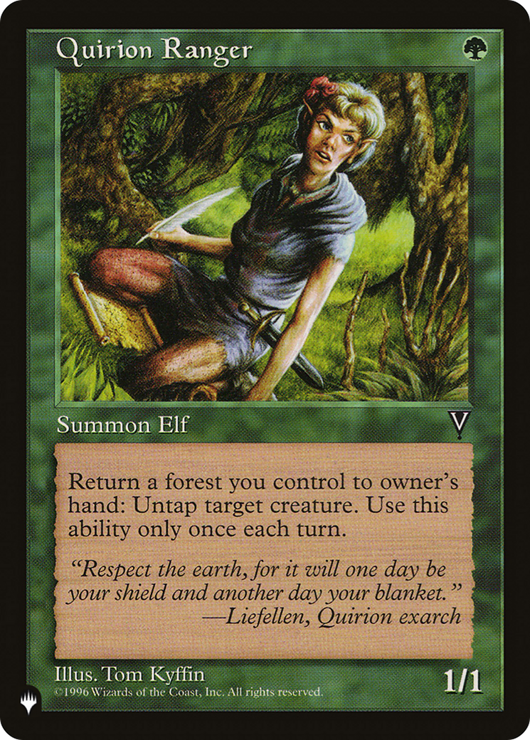 Quirion Ranger [The List Reprints] | Card Citadel