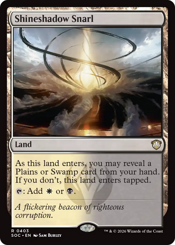 Shineshadow Snarl [Secrets of Strixhaven Commander] | Card Citadel