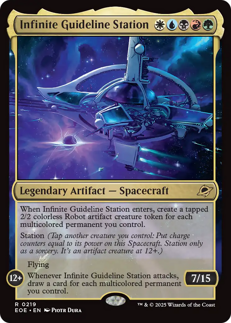 Infinite Guideline Station [Edge of Eternities] | Card Citadel