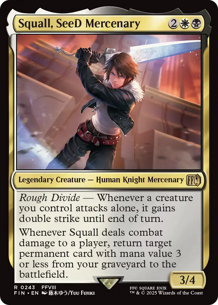 Squall, SeeD Mercenary [FINAL FANTASY] | Card Citadel