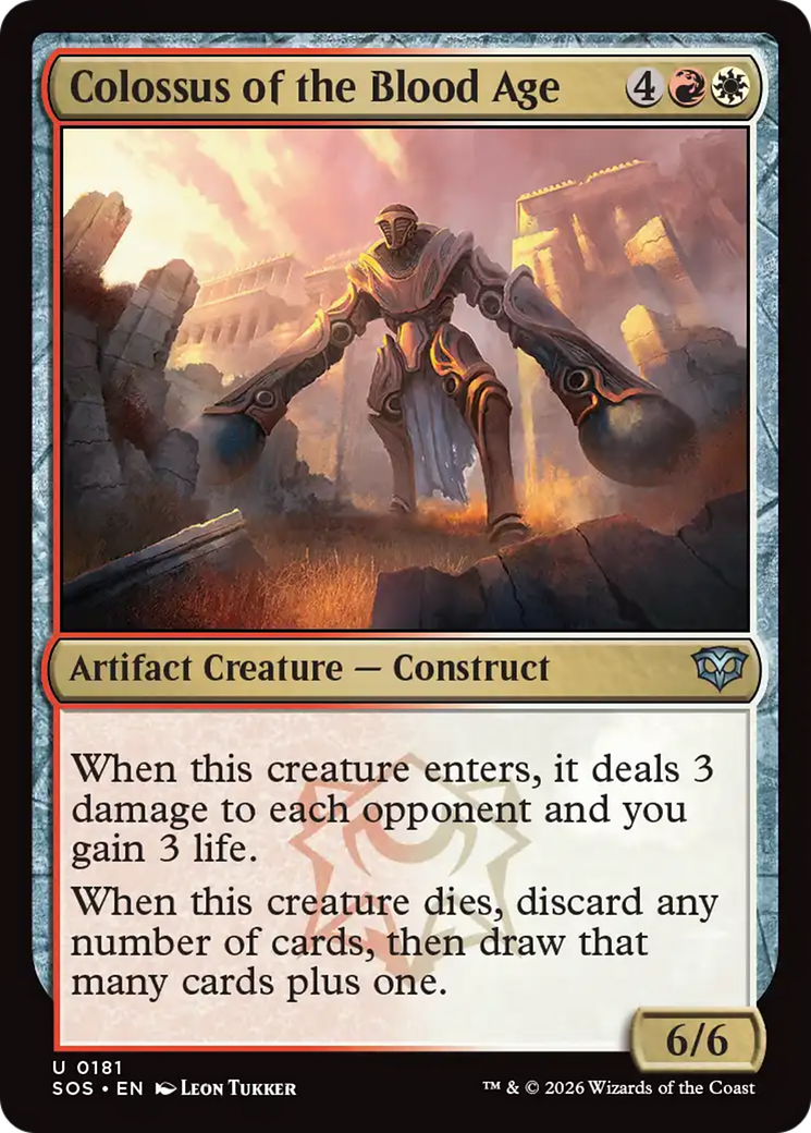 Colossus of the Blood Age [Secrets of Strixhaven] | Card Citadel