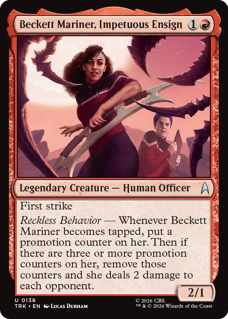Beckett Mariner, Impetuous Ensign [Star Trek] | Card Citadel