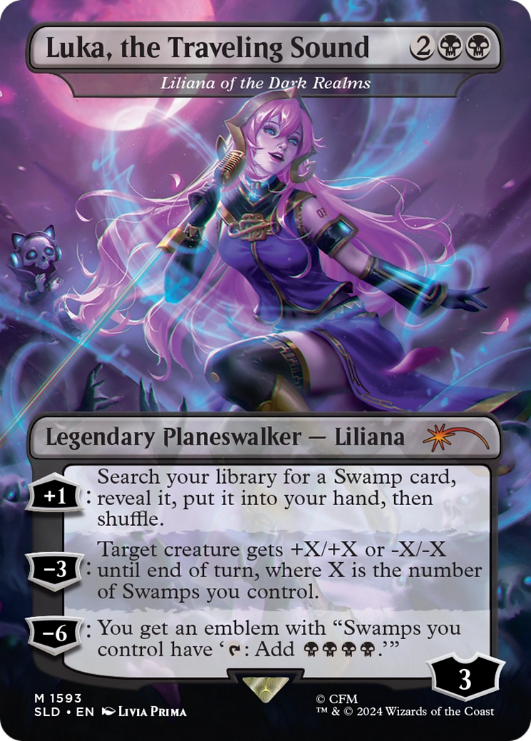 Luka, the Traveling Sound - Liliana of the Dark Realms [Secret Lair Drop Series] | Card Citadel