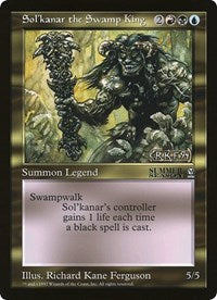 Sol'kanar the Swamp King (Oversized) [Oversize Cards] | Card Citadel