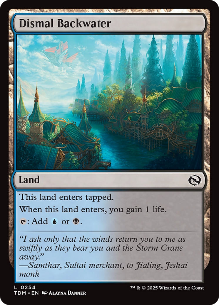 Dismal Backwater [Tarkir: Dragonstorm] | Card Citadel