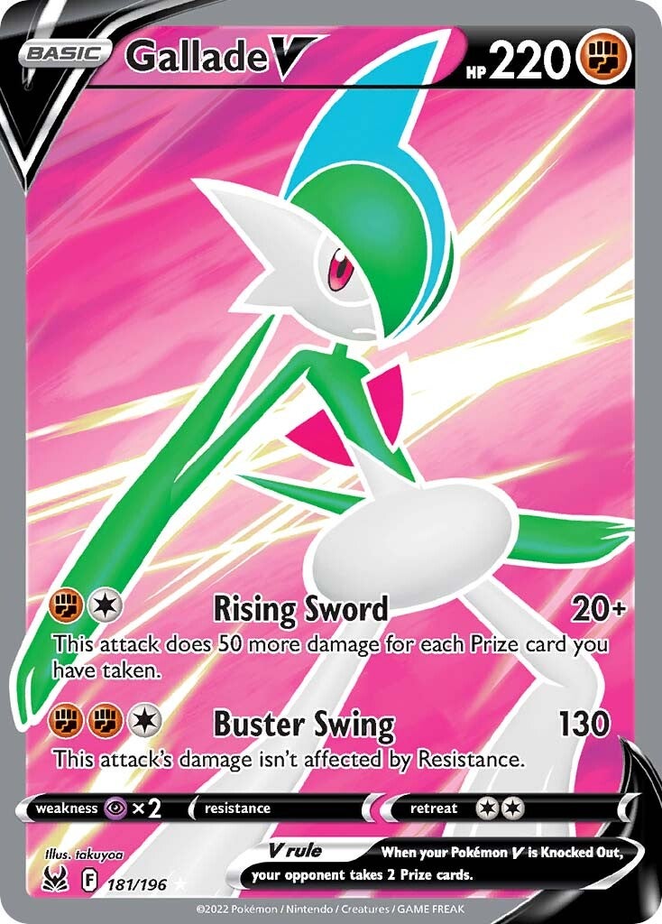 Gallade V (181/196) [Sword & Shield: Lost Origin] | Card Citadel