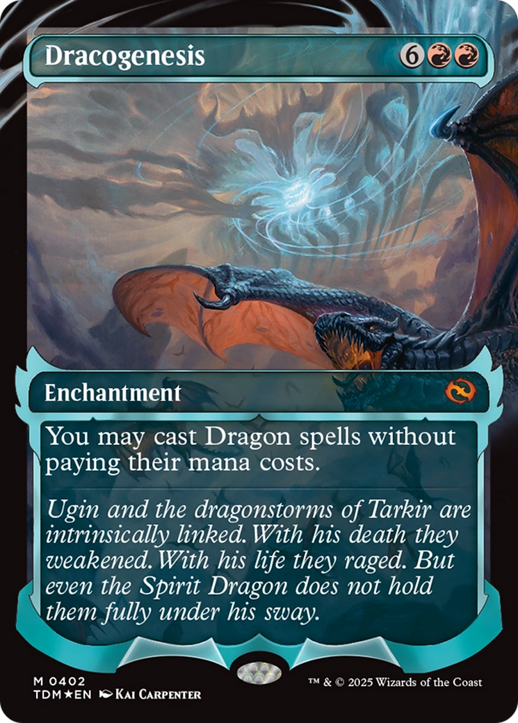 Dracogenesis (0402) (Showcase) [Tarkir: Dragonstorm] | Card Citadel