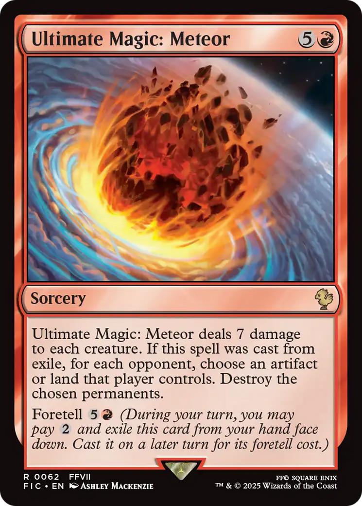 Ultimate Magic: Meteor [FINAL FANTASY Commander] | Card Citadel