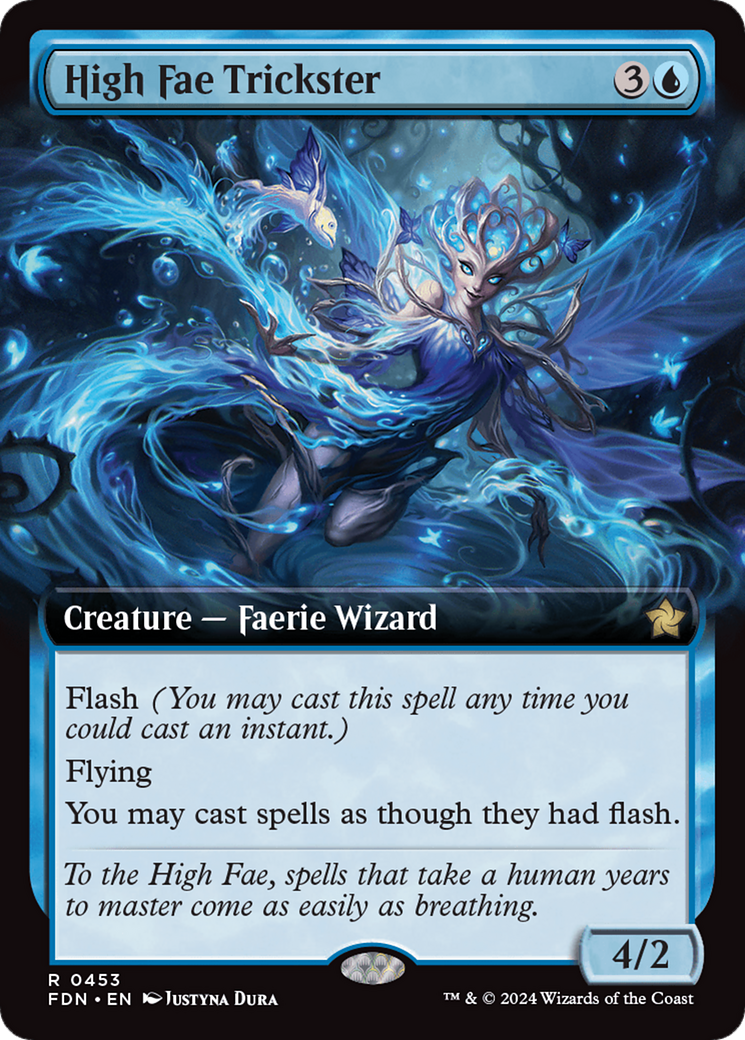 High Fae Trickster (Extended Art) [Foundations] | Card Citadel