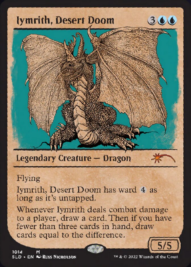 Iymrith, Desert Doom (Showcase) [Secret Lair Drop Series] | Card Citadel