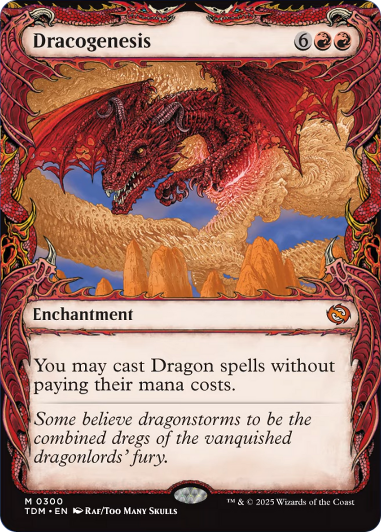 Dracogenesis (0300) (Showcase) [Tarkir: Dragonstorm] | Card Citadel