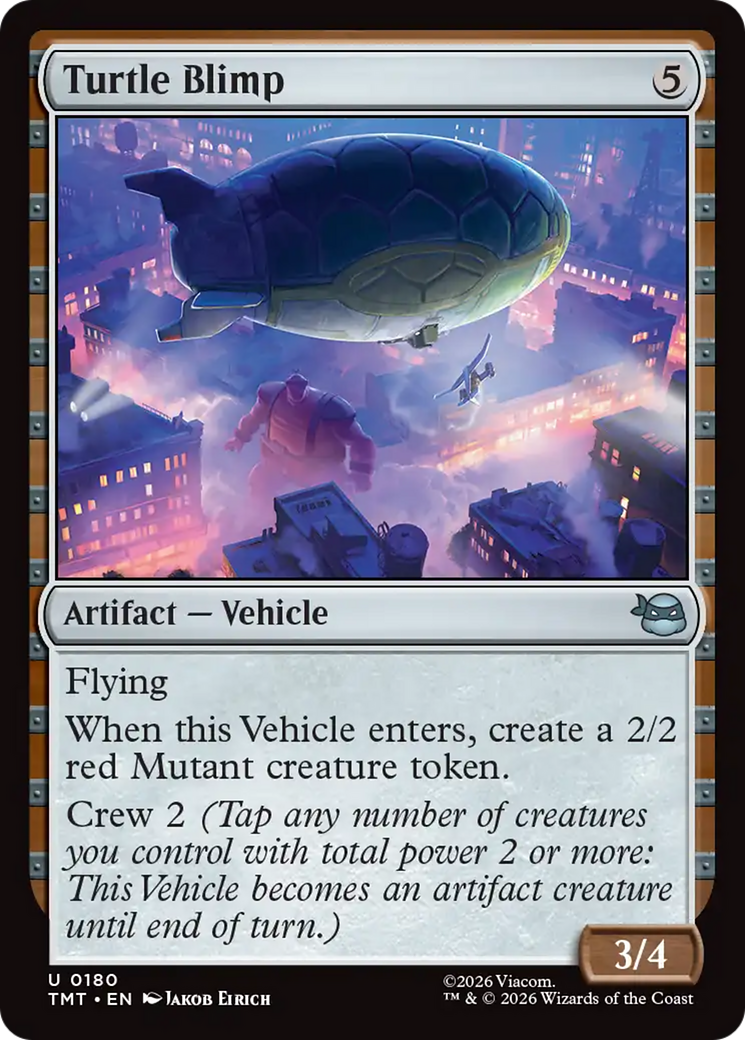 Turtle Blimp [Teenage Mutant Ninja Turtles] | Card Citadel