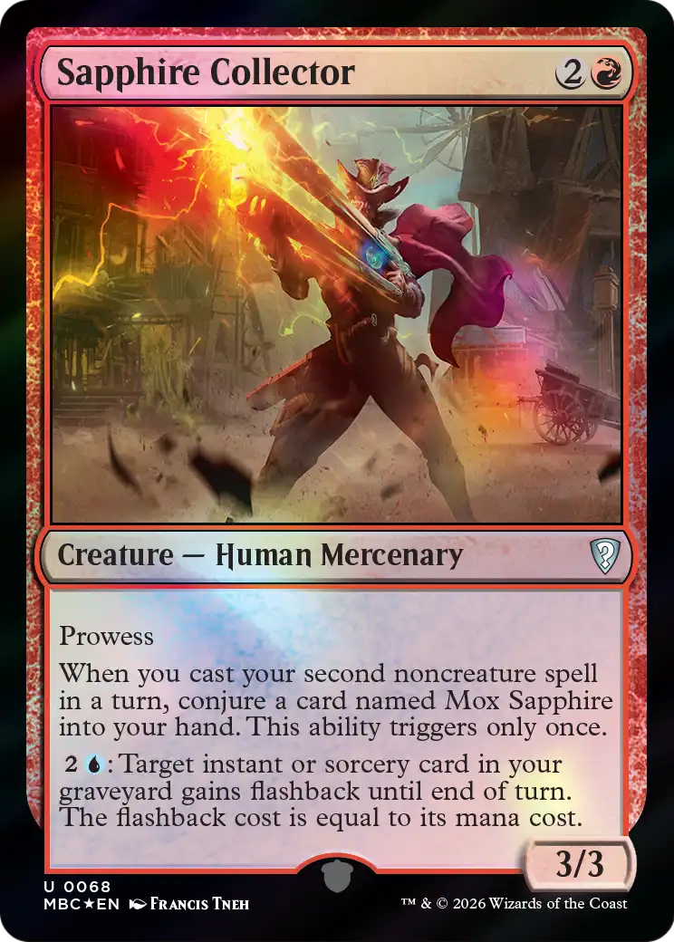 Sapphire Collector [Mystery Booster: Commander Edition] | Card Citadel
