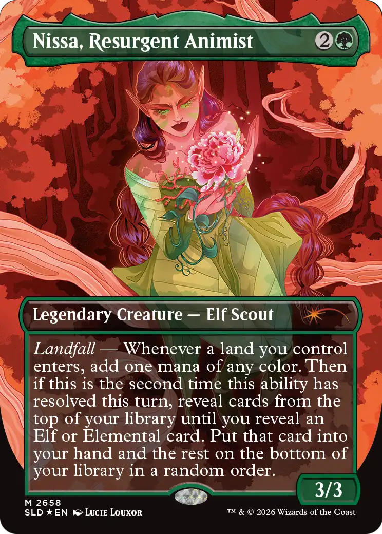Nissa, Resurgent Animist [Secret Lair Drop Series] | Card Citadel