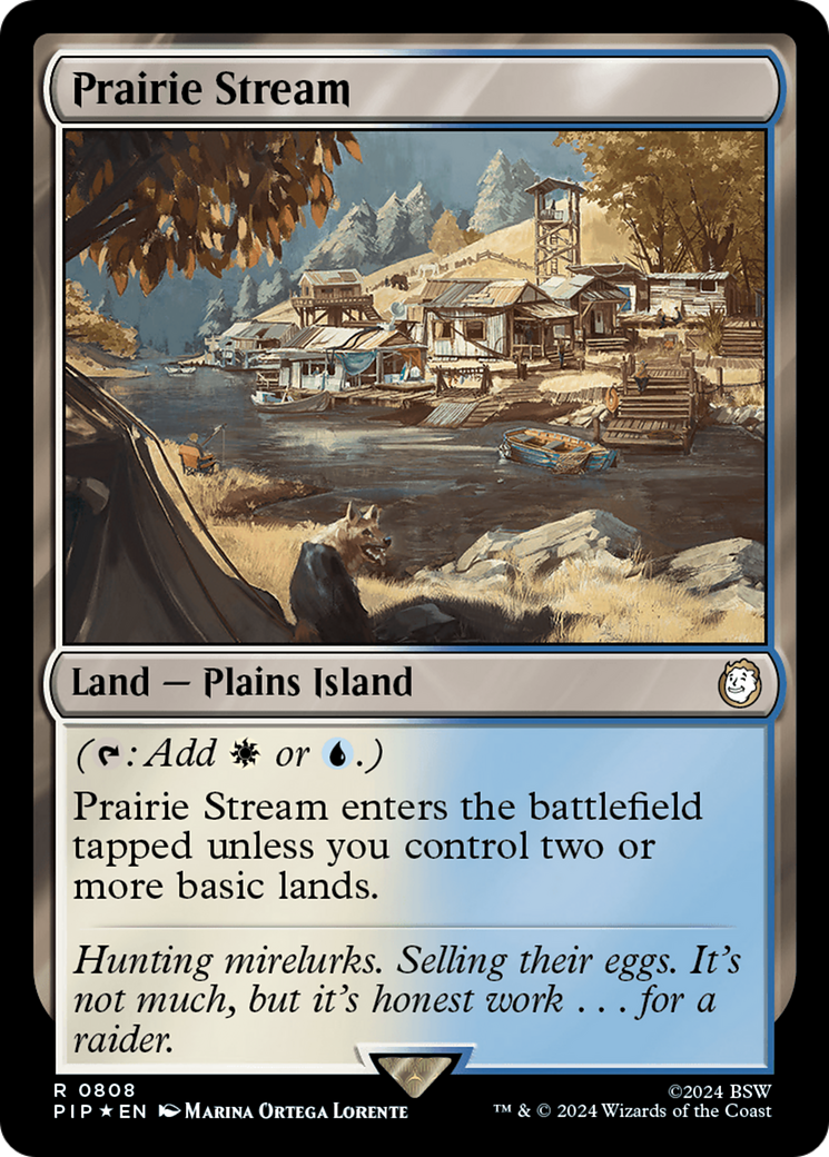 Prairie Stream (Surge Foil) [Fallout] | Card Citadel