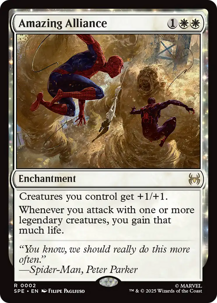 Amazing Alliance [Marvel's Spider-Man: Eternal-Legal] | Card Citadel