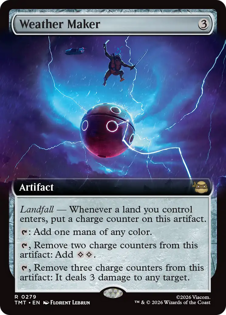 Weather Maker (Extended Art) [Teenage Mutant Ninja Turtles] | Card Citadel